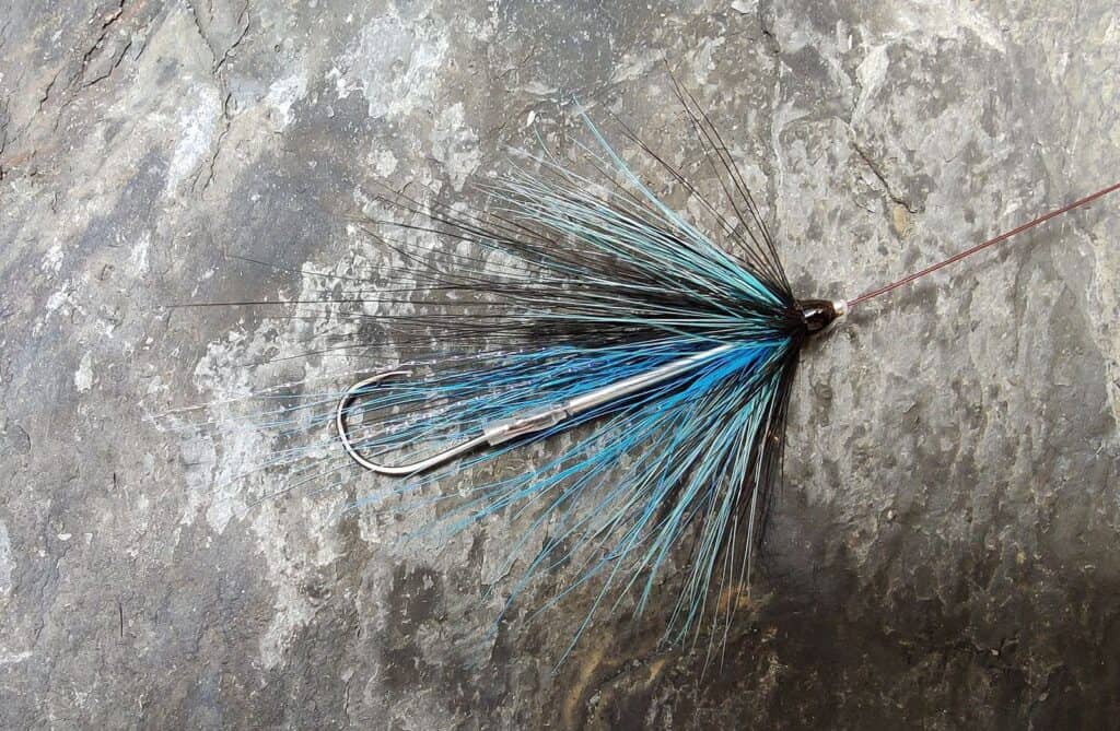 Blue Intruder Tube Fly