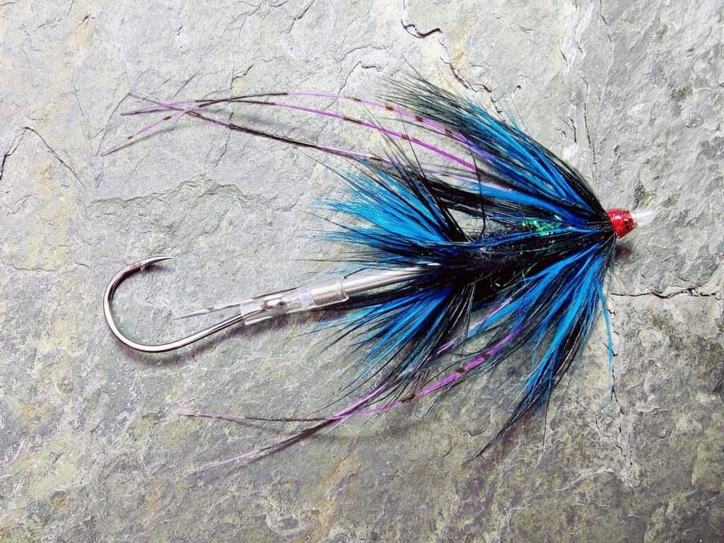 Black & Blue Intruder Tube Fly